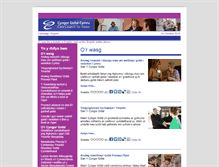 Tablet Screenshot of carecouncilforwales.newsweaver.co.uk