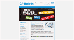 Desktop Screenshot of chelseawestminsterhospital.newsweaver.co.uk