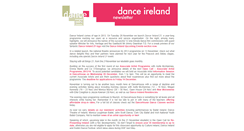 Desktop Screenshot of danceireland.newsweaver.ie