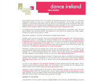 Tablet Screenshot of danceireland.newsweaver.ie