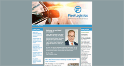 Desktop Screenshot of fleetlogistics.newsweaver.co.uk