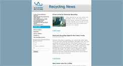 Desktop Screenshot of electronicrecycling.newsweaver.ie