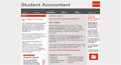 Desktop Screenshot of accastudent.newsweaver.co.uk