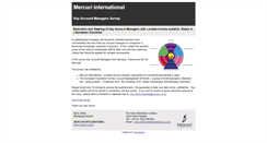 Desktop Screenshot of mercuri.newsweaver.co.uk